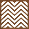 Fabric creations • block printing medium 6x6cm chevron