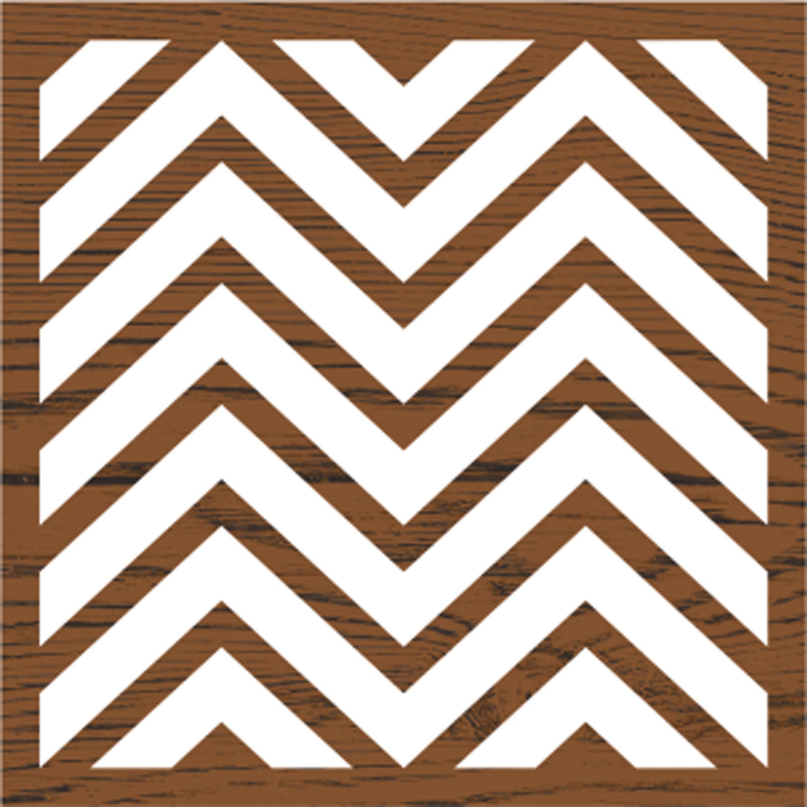 Fabric creations • block printing medium 6x6cm chevron