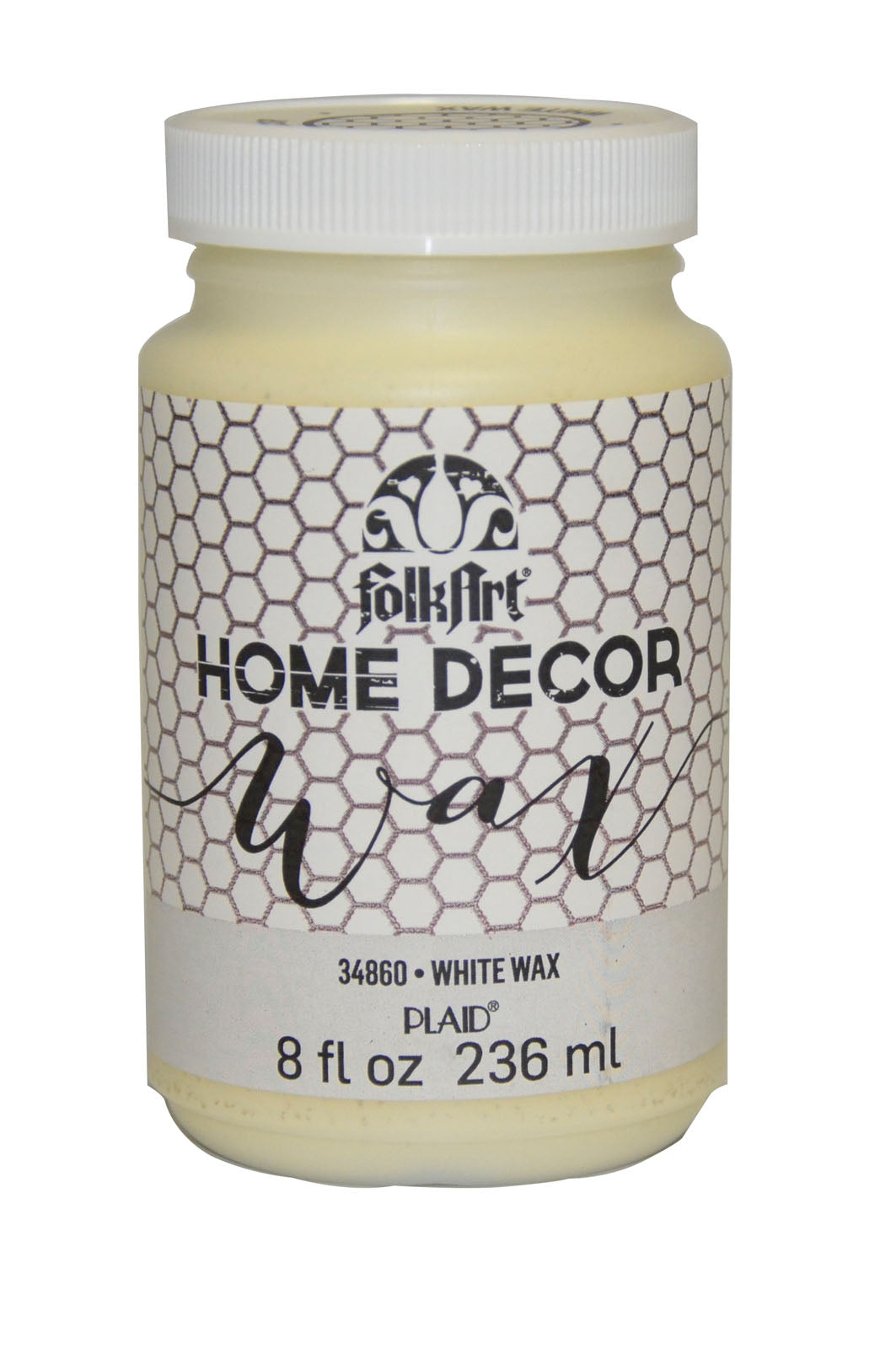 Folkart • home decor wax white 236ml