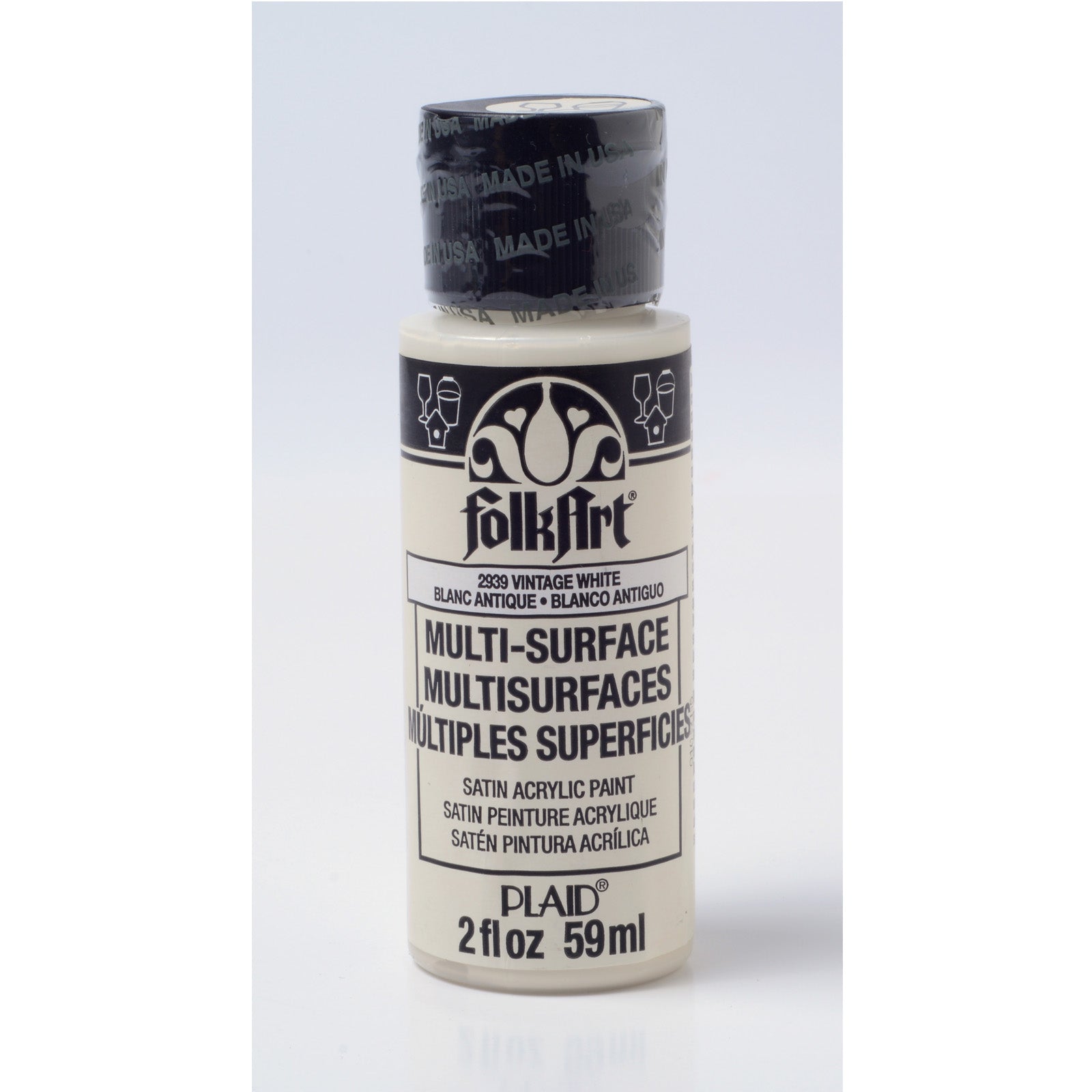 Folkart • multi-surface vintage white 59ml