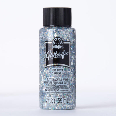 Folkart • glitterific colors silver 59ml