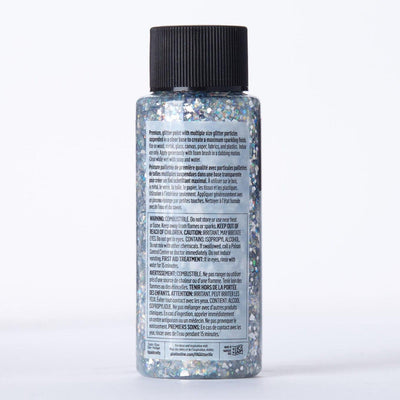 Folkart • glitterific colors silver 59ml
