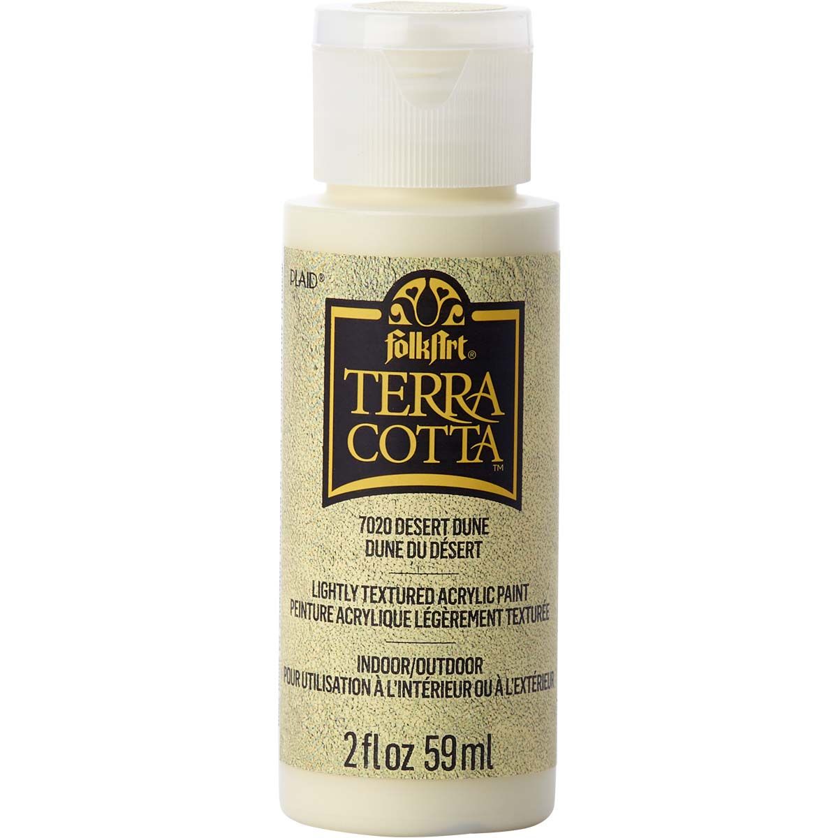 Folkart • terra cotta textured acrylic paint 59ml desert dune