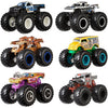 Mattel hot wheels monster trucks 1:64 2 pack assorti | 4 stuks