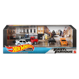 Mattel hot wheels premium 4 pack