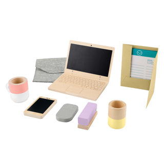 Fisher-price hout thuis werk set