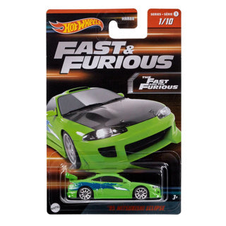 Mattel hot wheels diecast themed fast furious assorti | 10 stuks