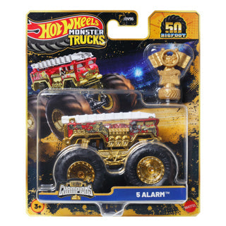 Hw monster truck bigfoot trophy champions assorti | 6 stuks