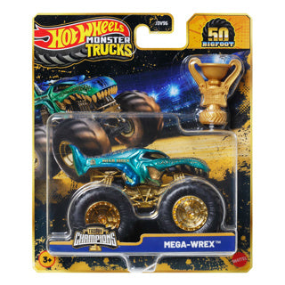 Hw monster truck bigfoot trophy champions assorti | 6 stuks