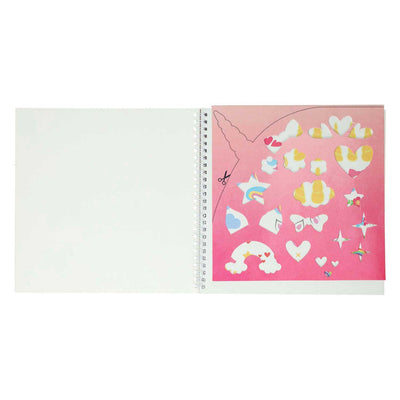 Mondikaarten sticker- en sjablonenboek ik hou van unicorns