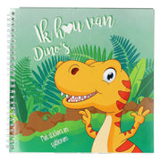 Mondikaarten sticker- en sjablonenboek ik hou van dino's - afbeelding 1