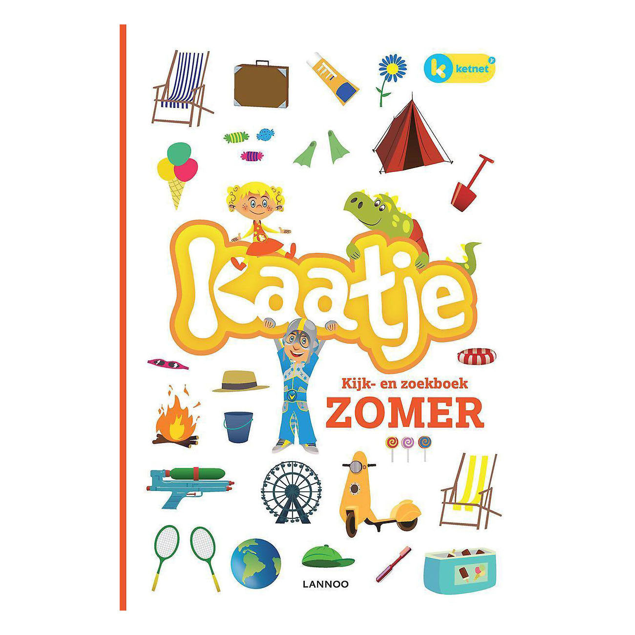 Mondikaarten kaatje kijk- en zoekboek zomer