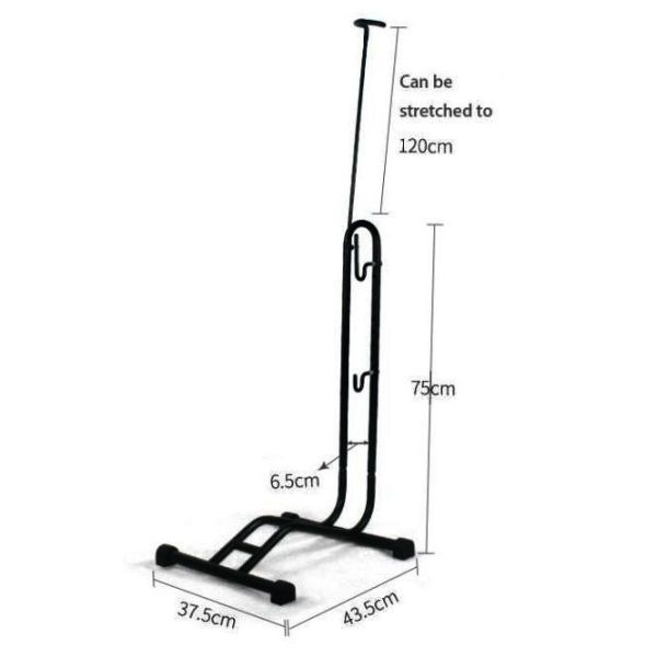 Edge opbergstandaard l-stand voor 1 fiets