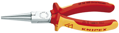 Knipex langbektang verchroomd ge‹soleerd met meer-componentengrepen, vde-getest 160 mm - 3036160