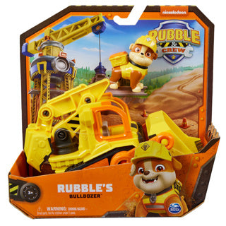 Spinmaster rubble crew - rubble’s bulldozer met speelfiguur en beweegbare onderdelen - paw patrol speelgoed
