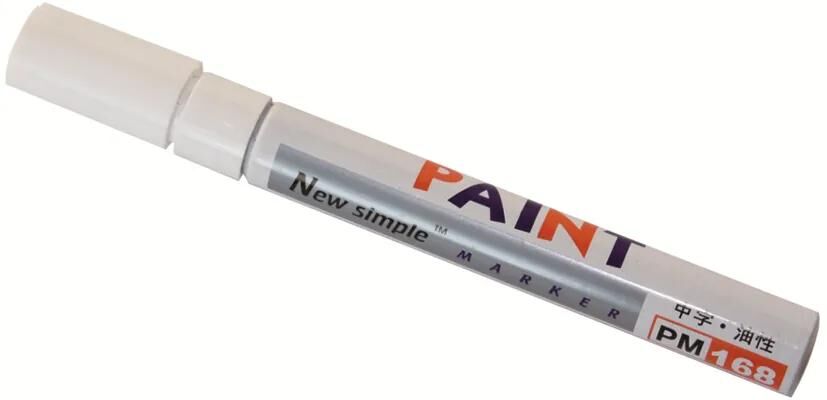 Hp reifenmarkierstift marking pen white full cover