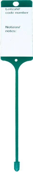 Eichner sleutelaanhanger key fob green 100 piece pack