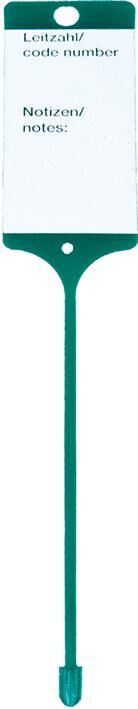 Eichner schlüsselanhänger key fob green 100 piece pack