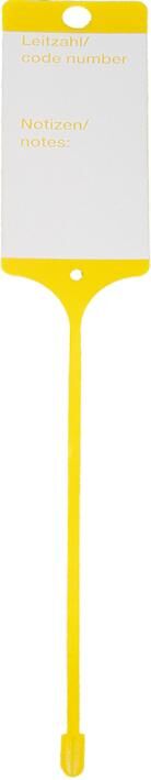 Eichner schlüsselanhänger key fob yellow 100 piece pack