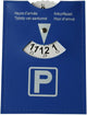 Hp parkscheibe parking discs imitation l 24 hour display
