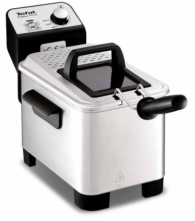 Tefal friteuse - easy pro 3 l - koude zone - premium