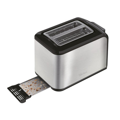 Tefal tt410d express broodrooster 16x26x19 cm 850w rvs zwart