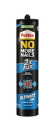 Pattex 1070180 - no more nails ultimate flex transp 308 | 6 stuks