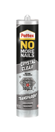 Pattex 1070183 - no more nails kristal 290g | 6 stuks