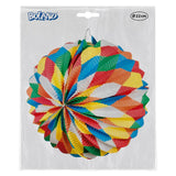 Papieren ballonlampion ø22cm - afbeelding 2