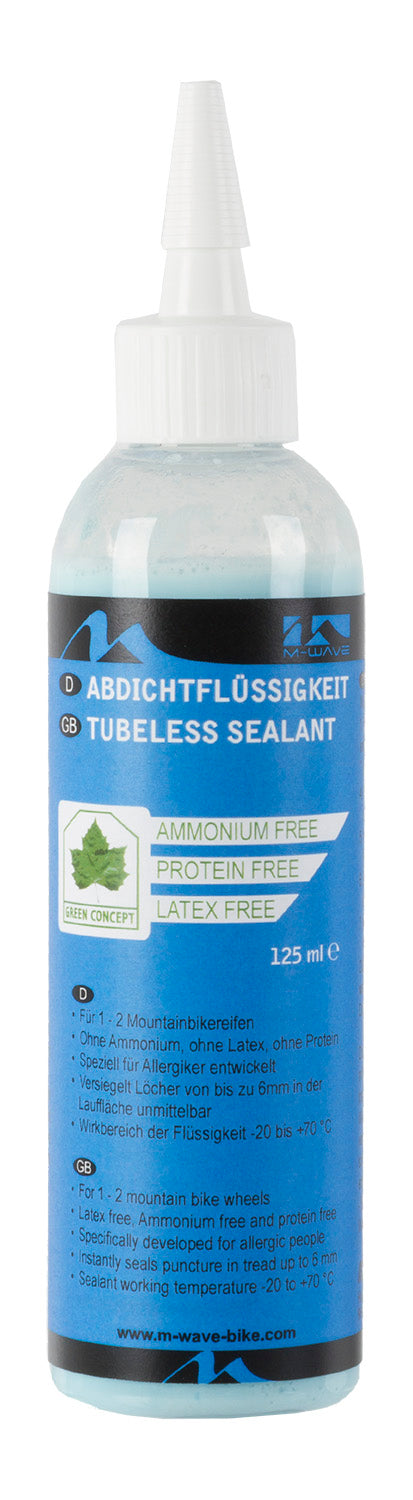 M-Wave Tubeless Sealant in hervulbaar flesje 125ml