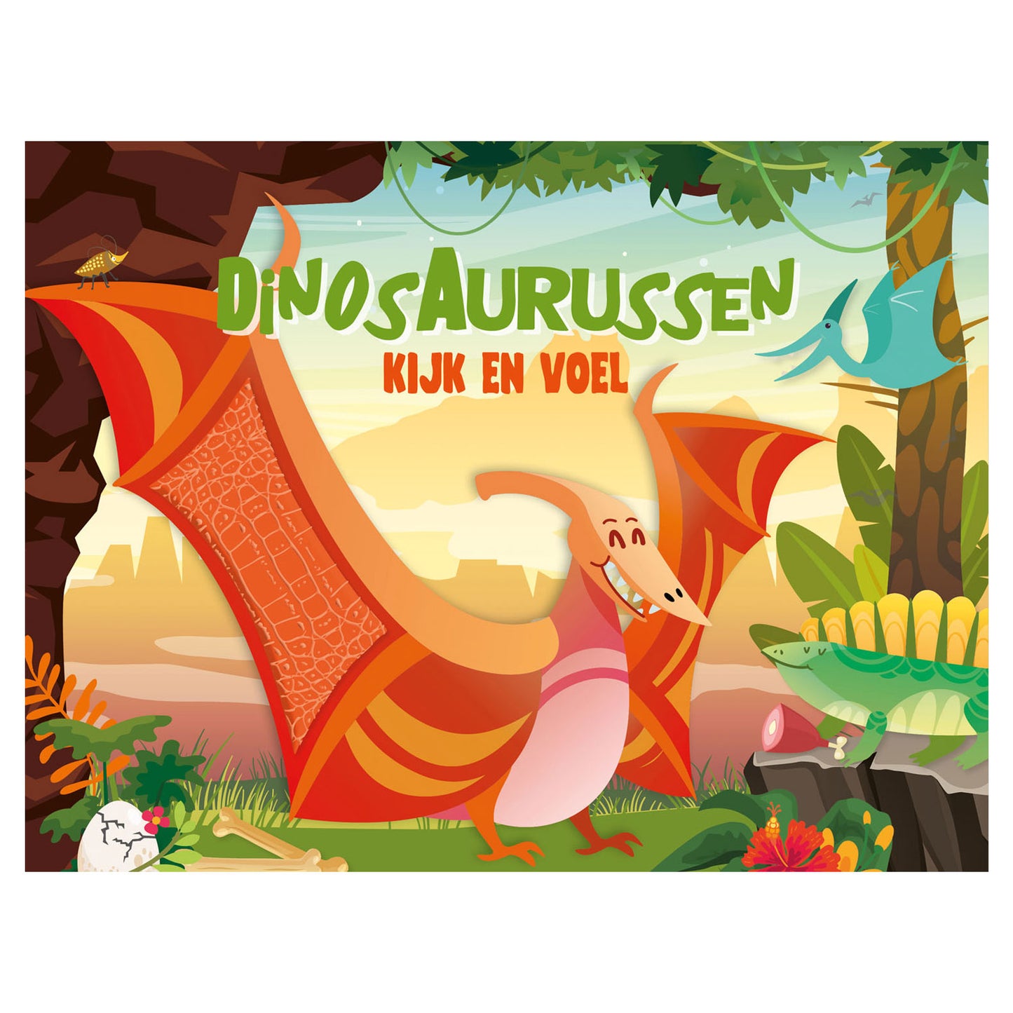 Lantaarn publishers kijk en voel - dinosaurussen