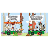 Lantaarn publishers boek en puzzeltrein bosdieren - afbeelding 3