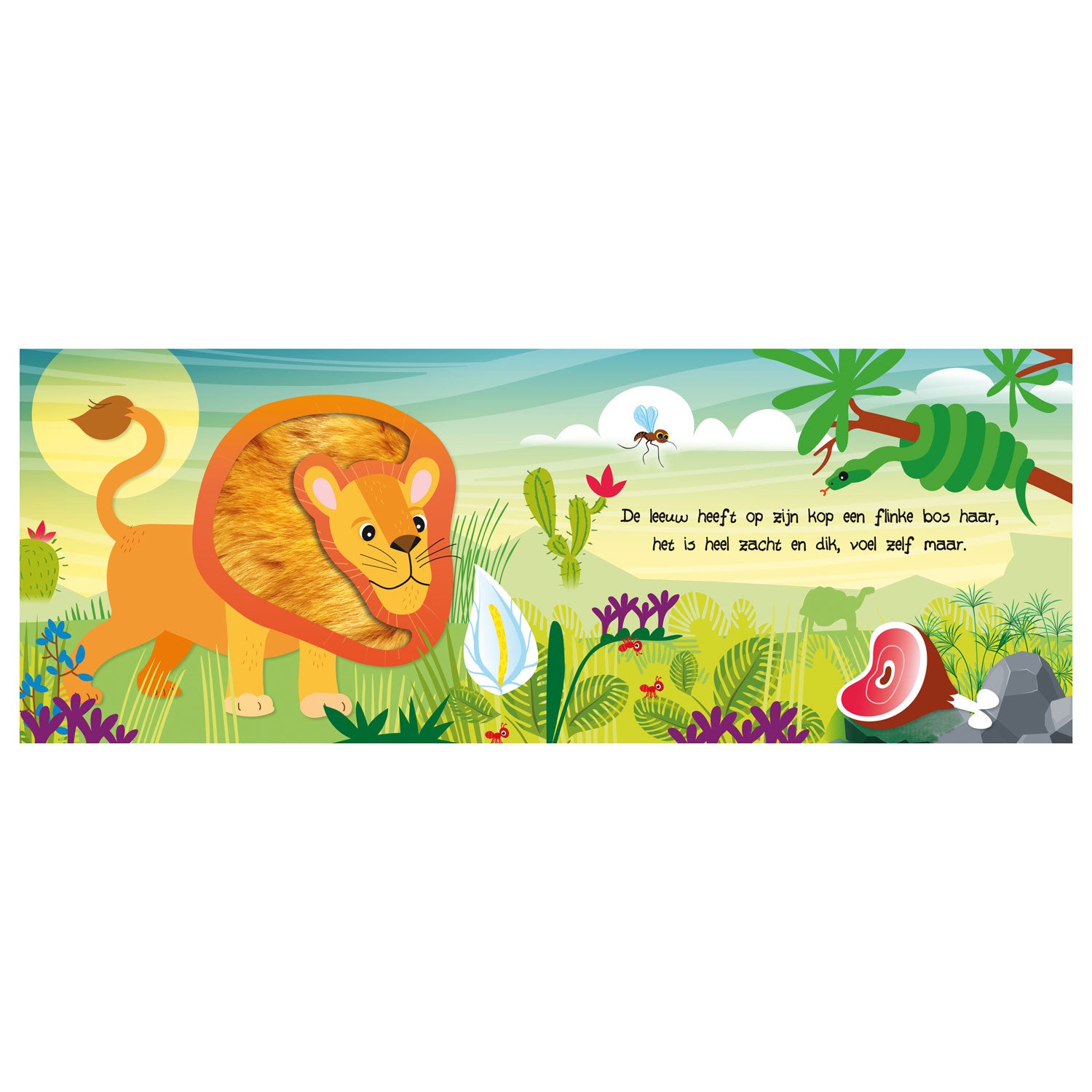Lantaarn publishers kijk en voel - wilde dieren