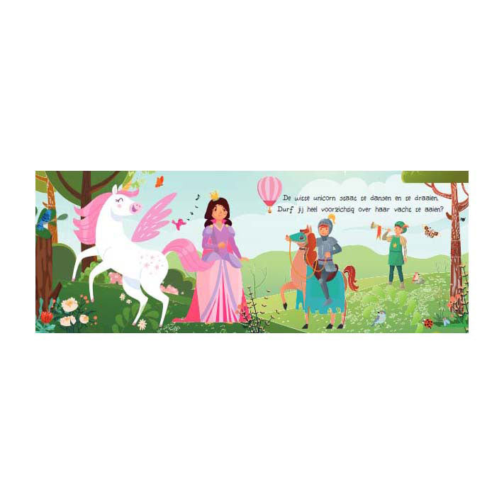 Lantaarn publishers kijk en voel - unicorns en prinsessen