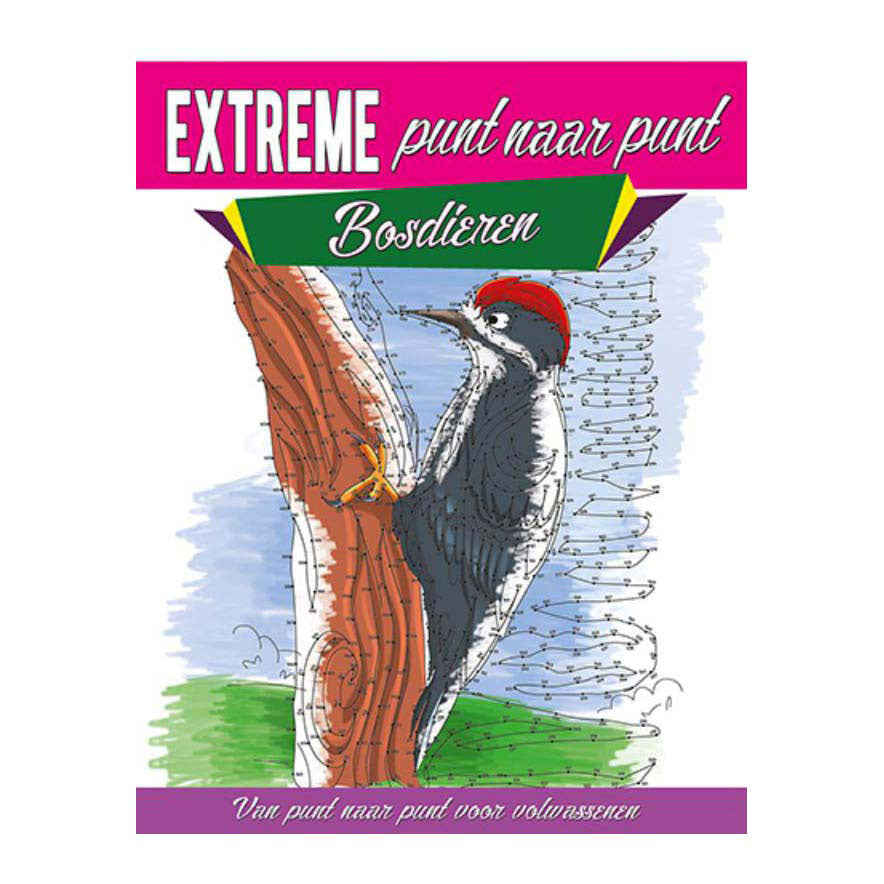 Lantaarn publishers extreme punt naar punt - bosdieren