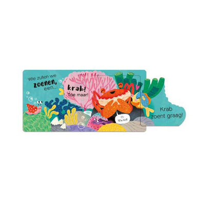 Lantaarn publishers kietel en kriebel een clownvis flapjesboek
