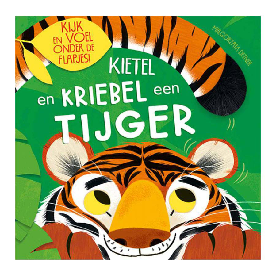 Lantaarn publishers kietel en kriebel een tijger flapjesboek