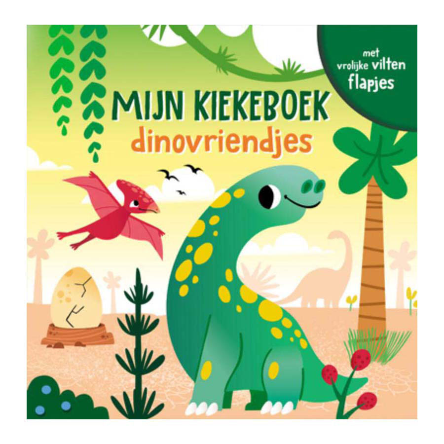 Lantaarn publishers mijn kiekeboek - dinovriendjes kartonboek