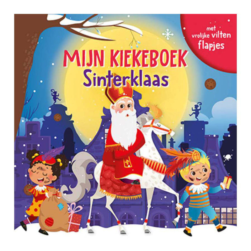 Lantaarn publishers mijn kiekeboek - sinterklaas kartonboek