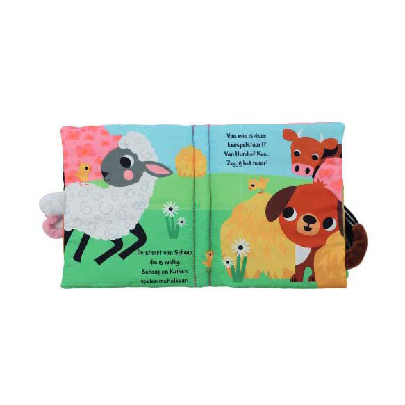 Lantaarn publishers van wie is deze staart? boerderij babyboek