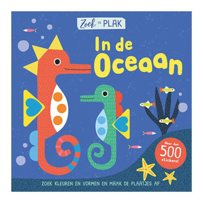 Lantaarn publishers zoek en plak - in de oceaan stickerboek