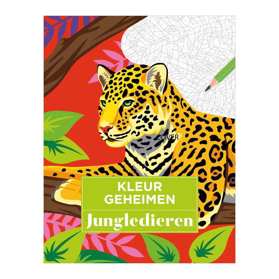 Lantaarn publishers kleurgeheimen - jungledieren
