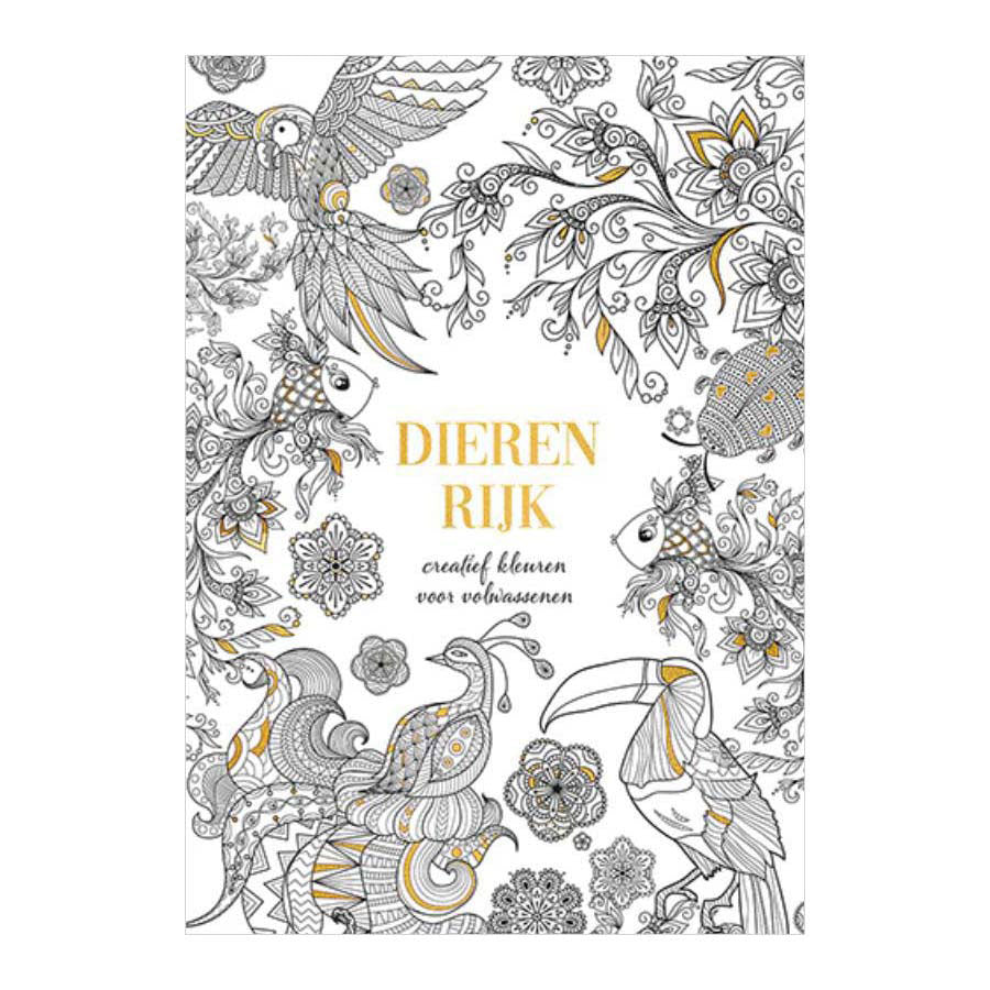 Lantaarn publishers dierenrijk - kleurboek voor volwassenen