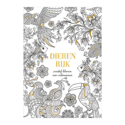 Lantaarn publishers dierenrijk - kleurboek voor volwassenen