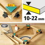 Wolfcraft - hoekklem 2 stuks - 2 hoekklemmen - 3051000 - afbeelding 2