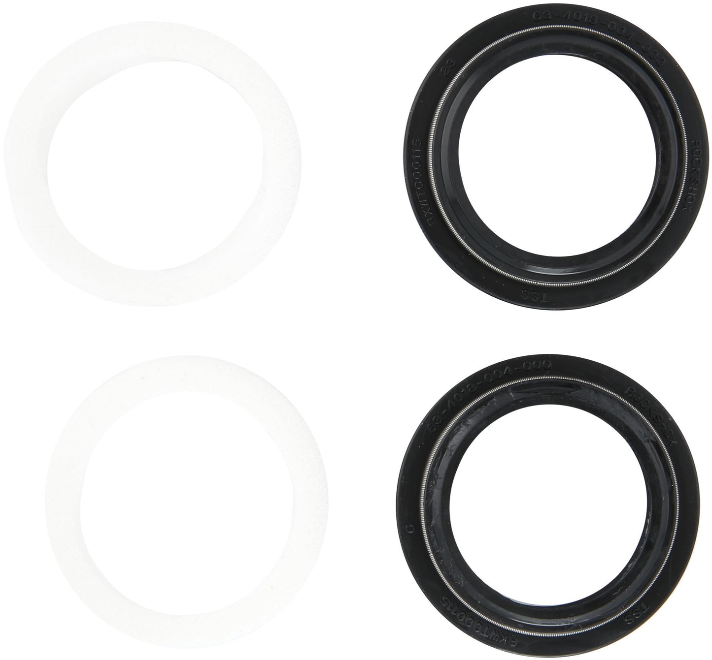 Rockshox stofafdichting dust seal.+foam ring kit rocksh.revelat.black