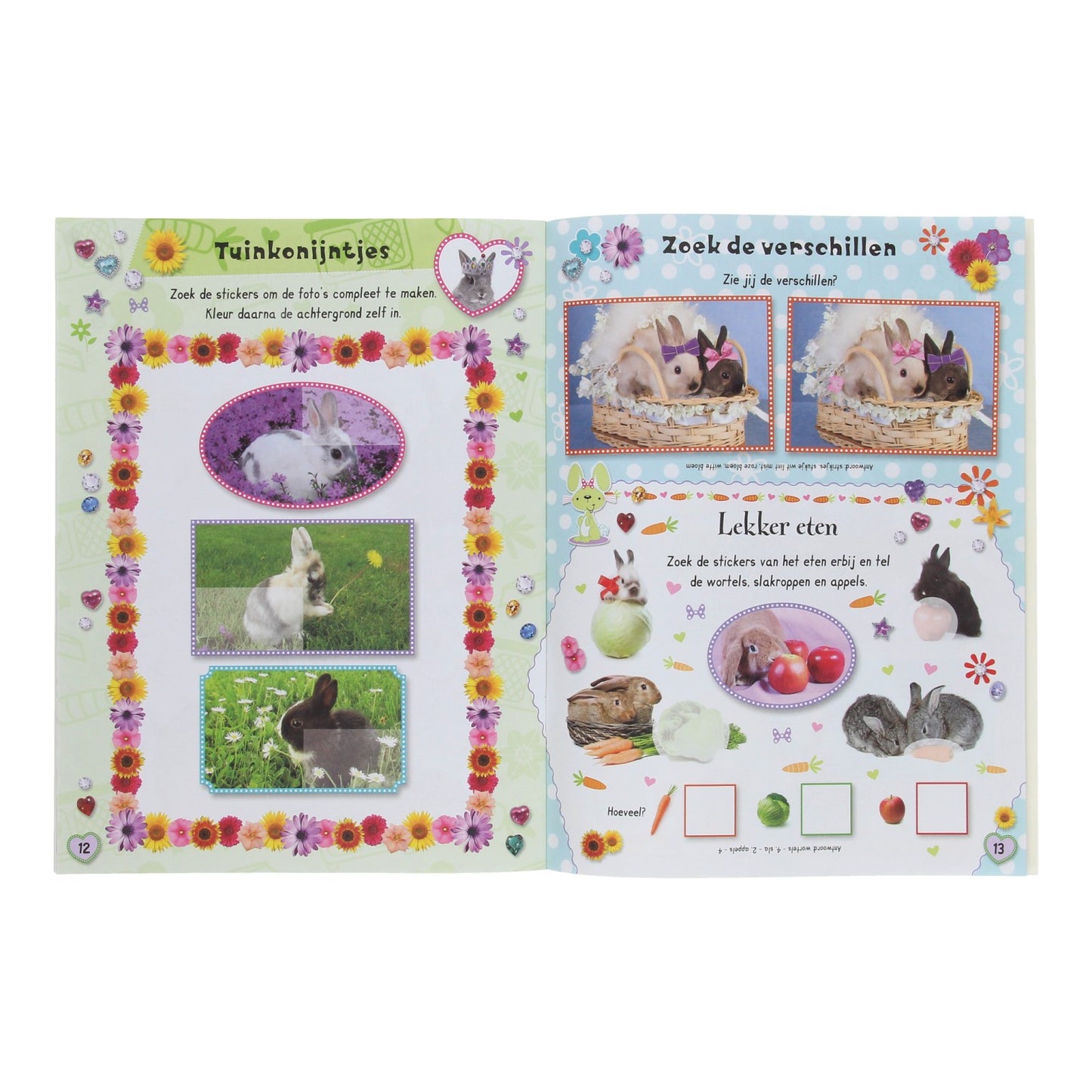Nijntje dierenvriendjes - kos sticker- en activiteitenboek