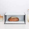 Brabantia broodtrommel klepdeksel wit