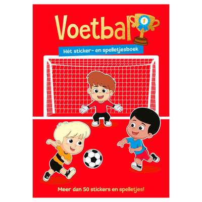 Rebo publishers voetbal sticker- en activiteitenboek