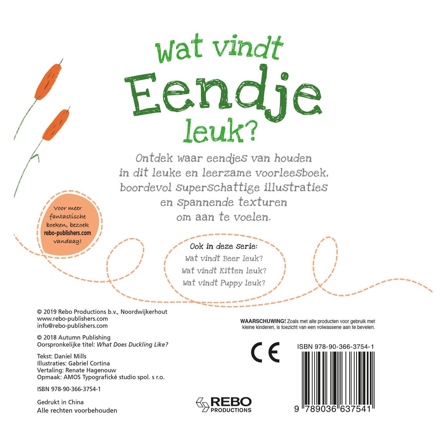 Rebo publishers voelboek wat vindt eendje leuk?